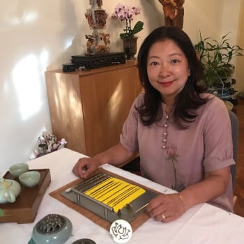 Christina Xu, perfume making, tea and body and soul teacher